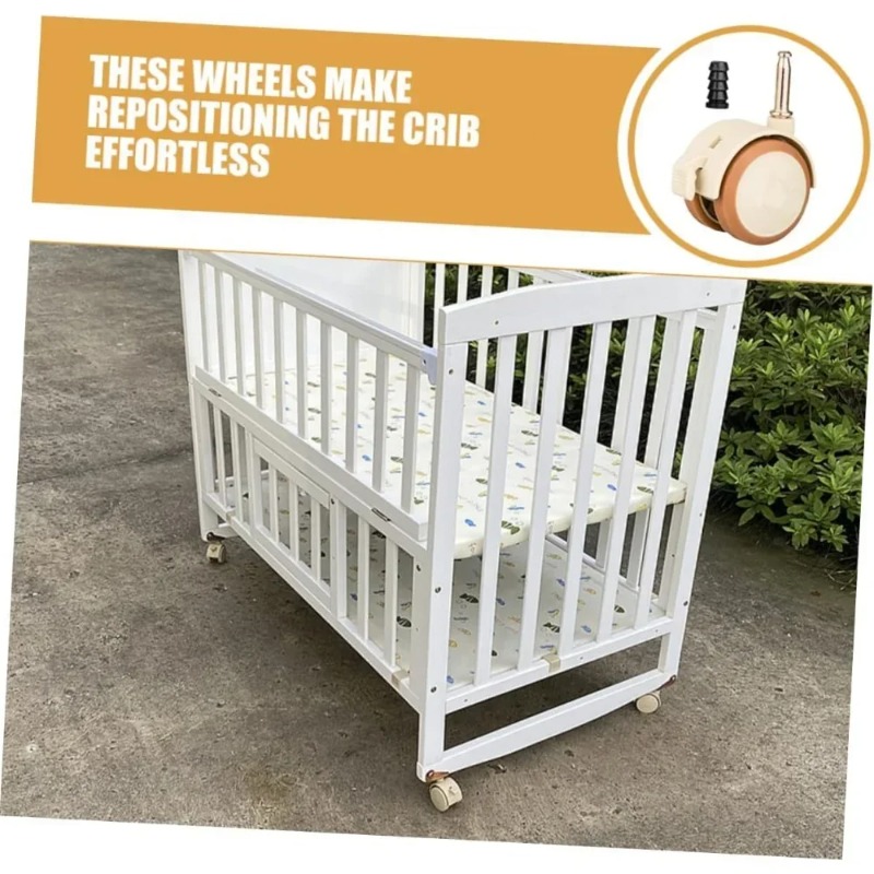 2/4/6/8 szt. Obrotowe kółka za – Baby Nursery Trolley recenzja i cena
