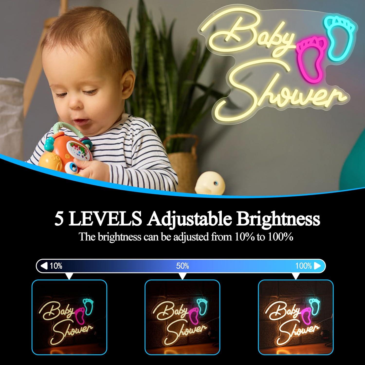 Neonowy napis LED z możliwości – Baby Nursery Wall Lights recenzja i cena